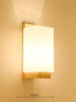 eclairage-de-chevet-en-bois-design-moderne éclairage de chevet en bois design moderne