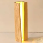 eclairage-salon-lampadaire-led-en-bois éclairage salon lampadaire led en bois