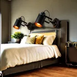 eclairage-vintage-cuiva-pour-chambre éclairage vintage Cuiva pour chambre