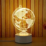 Lampe 3D Globe Terrestre