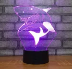 Lampe 3D Shark