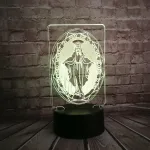 lampe-3d-br-vierge-marie Lampe 3D Vierge Marie