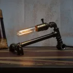 lampe-avec-tuyau-de-plomberie Lampe avec Tuyau de Plomberie