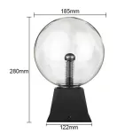 lampe-boule-de-plasma-elegante lampe boule de plasma élégante