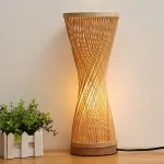 lampe-de-chevet-bambou-tricote Lampe de chevet Bambou Tricoté