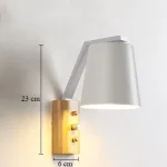 lampe-de-chevet-bois-minimaliste lampe de chevet bois minimaliste