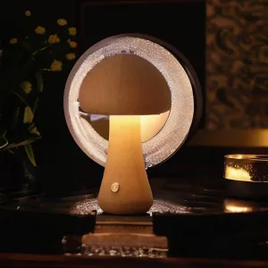 Lampe de Chevet Design Bois - Clavaire