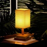 lampe-de-chevet-en-bois-naturel lampe de chevet en bois naturel