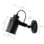 lampe-de-chevet-en-metal-noir lampe de chevet en métal noir