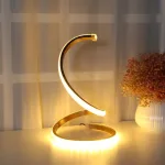 lampe-de-chevet-led-spirale Lampe de chevet LED Spirale
