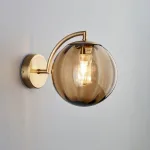 lampe-de-chevet-murale-design-boule-en-verre-fume Lampe de chevet Murale Design Boule en verre Fumé