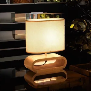 Lampe de chevet Scandinave Bois - Poly