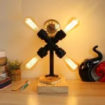 lampe-de-chevet-type-industrielle Lampe de Chevet Type Industrielle