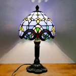 Lampe de chevet Vintage Tiffany Violette