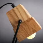 lampe-de-nuit-en-bois-ajustable lampe de nuit en bois ajustable