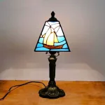 lampe-de-table-tiffany-bleue lampe de table tiffany bleue