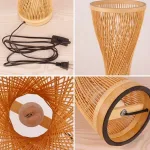 lampe-decoration-interieure-bambou lampe décoration intérieure bambou