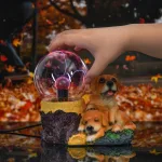 lampe-decorative-chiot-plasma lampe décorative chiot plasma
