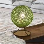 lampe-decorative-en-bois-ronde lampe décorative en bois ronde