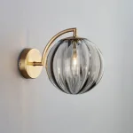 lampe-design-murale-en-verre-fume lampe design murale en verre fumé