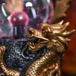 lampe-doree-design-dragon-plasma lampe dorée design dragon plasma