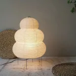 lampe-en-papier-japonais-akari lampe en papier japonais akari