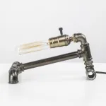 lampe-industrielle-tuyau-de-plomberie lampe industrielle tuyau de plomberie