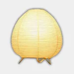 lampe-japonaise-en-papier-akari-elliptique Lampe Japonaise En Papier Akari Elliptique