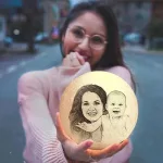 lampe-lune-en-3d-personnalisee lampe lune en 3D personnalisée