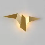 lampe-oiseaux-murale-en-metal lampe oiseaux murale en métal