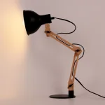 lampe-vintage-en-bois lampe vintage en bois
