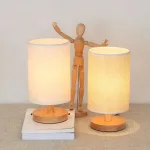 luminaire-de-chevet-scandinave-en-bois luminaire de chevet scandinave en bois